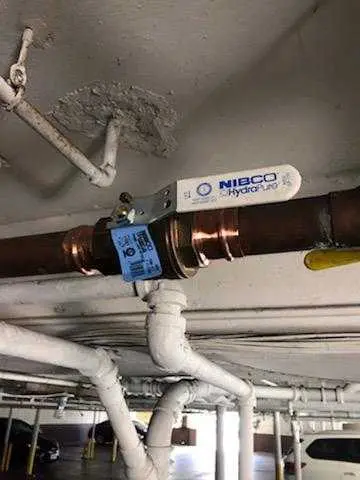 Copper pipe repair and valve work for Backflow Testing in Meeks Bay